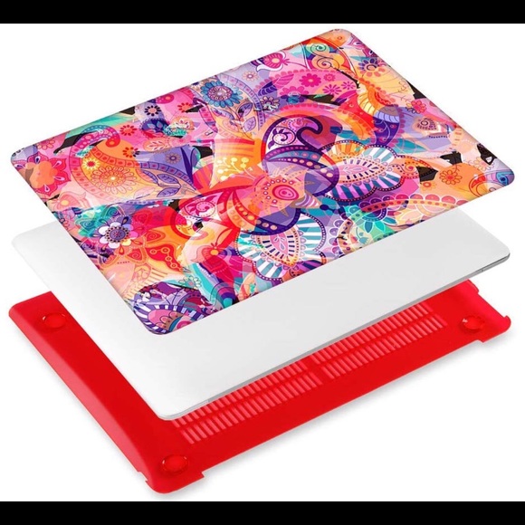 Floral Print Hard Case Macbook Air 11.6" - Picture 5 of 8